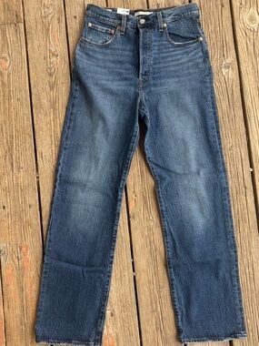 Levi's women’s rib cage straight jeans